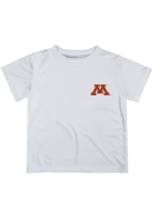 Infant Minnesota Golden Gophers White Vive La Fete Impressions Short Sleeve T-Shirt