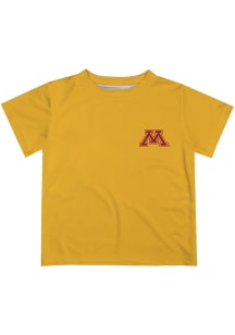 Infant Minnesota Golden Gophers Gold Vive La Fete Impressions Short Sleeve T-Shirt