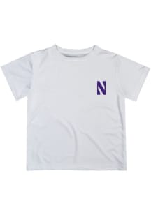 Infant Northwestern Wildcats White Vive La Fete Impressions Short Sleeve T-Shirt