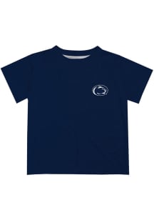 Infant Penn State Nittany Lions Navy Blue Vive La Fete Impressions Short Sleeve T-Shirt