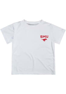 Vive La Fete SMU Mustangs Infant Impressions Short Sleeve T-Shirt White