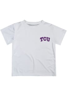 Vive La Fete TCU Horned Frogs Infant Impressions Short Sleeve T-Shirt White