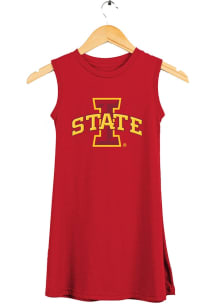 Iowa State Cyclones Toddler Girls Cardinal Gwen Short Sleeve Dresses