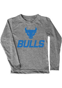 Buffalo Bulls Youth Grey Aaron Long Sleeve T-Shirt