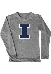 Illinois Fighting Illini Toddler Grey Aaron Long Sleeve T-Shirt