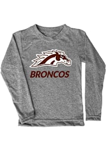 Vive La Fete Western Michigan Broncos Toddler Grey Aaron Long Sleeve T-Shirt
