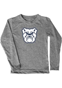 Vive La Fete Butler Bulldogs Toddler Grey Aaron Long Sleeve T-Shirt