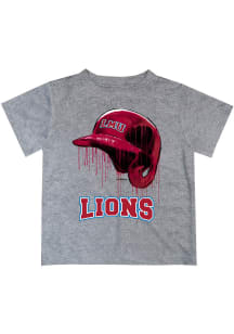 Loyola Marymount Lions Infant Dripping Helmet Short Sleeve T-Shirt Grey