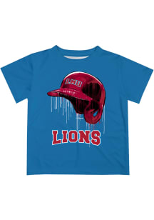 Loyola Marymount Lions Infant Dripping Helmet Short Sleeve T-Shirt Blue