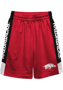 Arkansas Razorbacks Toddler Red Mesh Athletic Bottoms Shorts