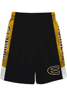 Emporia State Hornets Toddler Black Mesh Athletic Bottoms Shorts