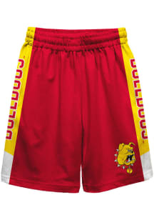 Ferris State Bulldogs Toddler Red Mesh Athletic Bottoms Shorts