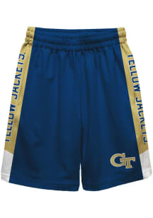 GA Tech Yellow Jackets Toddler Blue Mesh Athletic Bottoms Shorts