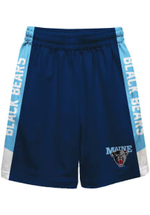 Maine Black Bears Toddler Navy Blue Mesh Athletic Bottoms Shorts