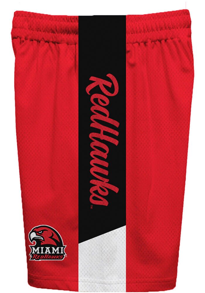 Vive La Fete Miami RedHawks Toddler Red Mesh Athletic Bottoms Shorts