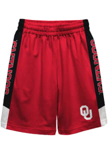 Oklahoma Sooners Toddler Red Mesh Athletic Bottoms Shorts