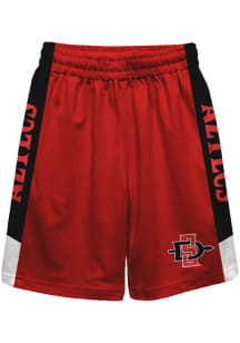 San Diego State Aztecs Toddler Red Mesh Athletic Bottoms Shorts