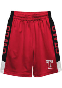 Temple Owls Toddler Red Mesh Athletic Bottoms Shorts