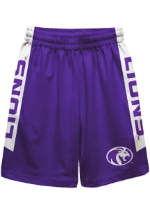 North Alabama Lions Toddler Purple Mesh Athletic Bottoms Shorts