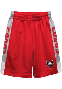 New Mexico Lobos Toddler Red Mesh Athletic Bottoms Shorts