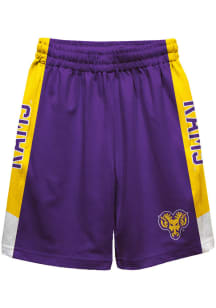 West Chester Golden Rams Toddler Purple Mesh Athletic Bottoms Shorts