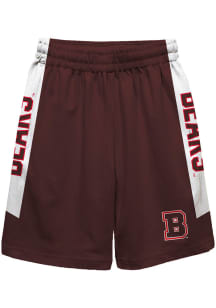 Brown Bears Youth Brown Mesh Athletic Shorts