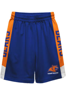Coast Guard Bears Youth Blue Mesh Athletic Shorts