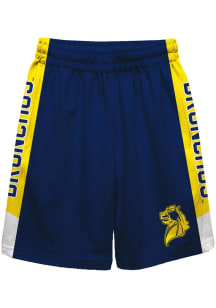 Central Oklahoma Bronchos Youth Blue Mesh Athletic Shorts