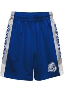 Drake Bulldogs Youth Blue Mesh Athletic Shorts