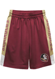 Florida State Seminoles Youth Red Mesh Athletic Shorts