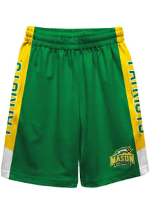 George Mason University Youth Green Mesh Athletic Shorts