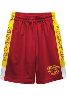 Iowa State Cyclones Youth Maroon Mesh Athletic Shorts