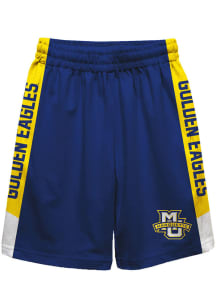 Marquette Golden Eagles Youth Navy Blue Mesh Athletic Shorts
