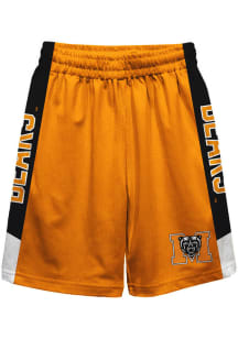 Mercer Bears Youth Orange Mesh Athletic Shorts