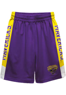 Minnesota State Mavericks Youth Purple Mesh Athletic Shorts
