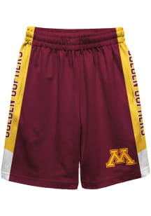 Minnesota Golden Gophers Youth Maroon Mesh Athletic Shorts