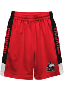 Northern Illinois Huskies Youth Red Mesh Athletic Shorts