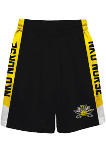 Northern Kentucky Norse Youth Black Mesh Athletic Shorts