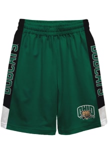 Vive La Fete Ohio Bobcats Youth Green Mesh Athletic Shorts