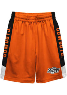 Oklahoma State Cowboys Youth Orange Mesh Athletic Shorts
