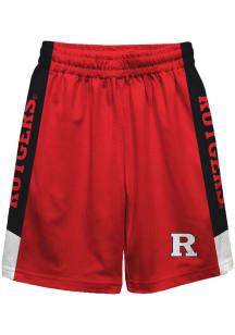 Youth Rutgers Scarlet Knights Red Vive La Fete Mesh Athletic Shorts