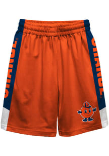 Syracuse Orange Youth Orange Mesh Athletic Shorts