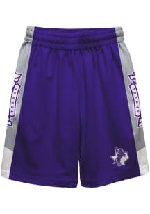 Tarleton State Texans Youth Purple Mesh Athletic Shorts