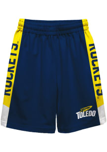 Toledo Rockets Youth Blue Mesh Athletic Shorts