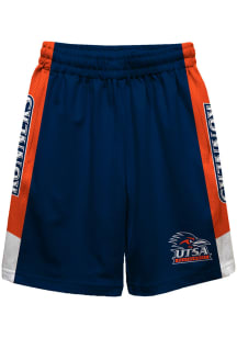 UTSA Roadrunners Youth Blue Mesh Athletic Shorts