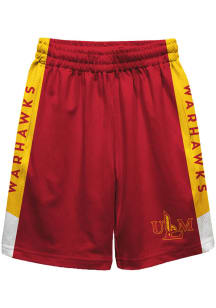 Louisiana-Monroe Warhawks Youth Maroon Mesh Athletic Shorts