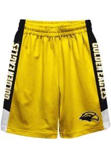 Southern Mississippi Golden Eagles Youth Gold Mesh Athletic Shorts