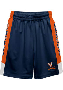 Virginia Cavaliers Youth Blue Mesh Athletic Shorts