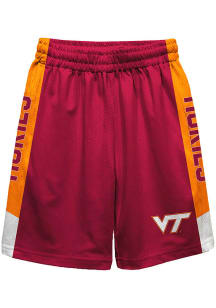 Virginia Tech Hokies Youth Maroon Mesh Athletic Shorts