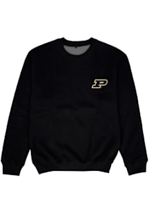 Toddler Purdue Boilermakers Black Vive La Fete Impressions Long Sleeve Crew Sweatshirt